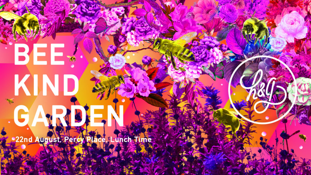 Bee Kind Garden poster