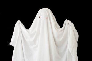 bed sheet ghost